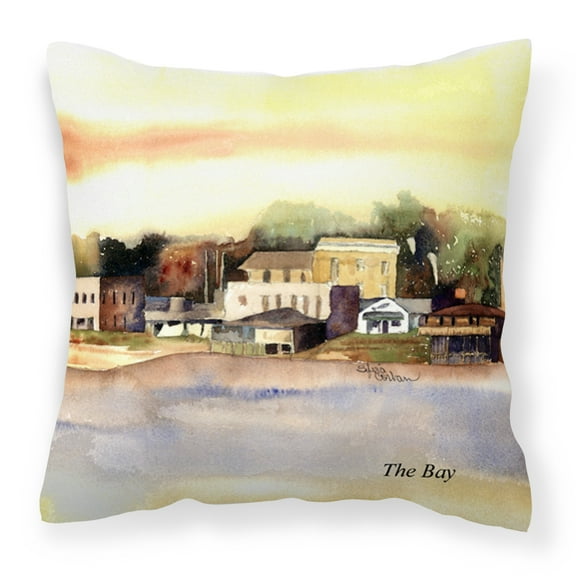 Carolines Treasures 8121RPW1414 The Pass Decorative Canvas Fabric Pillow, 14Hx14W, multicolor