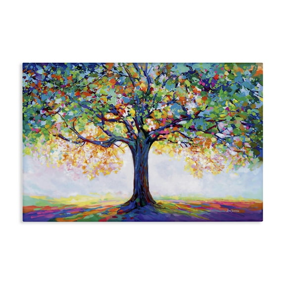 Stupell Industries Tree Of Opportunity Landscape & Nature Painting Wrapped Canvas Art Print Wall Art, 24 x 16