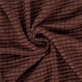 thumbnail image 4 of Corduroy Scandinavian Dining Room Chair Covers, Armless Chair Slipcovers Shell Chairs Covers Removable Washable for Kitchen, Bedroom, Living Room (Coffee Brown,2 PCS), 4 of 8