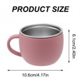 thumbnail image 5 of 1PCS Baby Stainless Steel Cup Detachable Design Liquid Feeding Cup BPA Free One Hand Use Training Cup Infant Drinking Essentials, 5 of 10