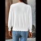 thumbnail image 4 of Suéter de Punto Tipo Cárdigan de Larga con Cuello en V y Botones para Mujer M, 4 of 9