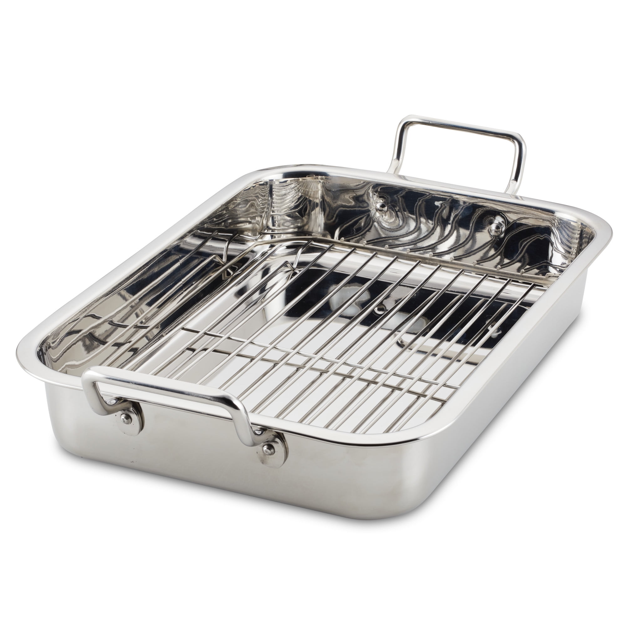 Farberware Classic Traditions Stainless Steel Roaster With Rack 17 