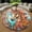 Horse14, variant on Round Rug, Ocean10 Soft Washable Carpet, Non-Slip Floor Mat for Living Room Bedroom Home Decor 24 Inch