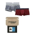 thumbnail image 1 of Underwear Expert Men's Trunks Curated Mystery Box, 2 Pairs, 1 of 4