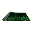 thumbnail image 2 of Ahgly Company Indoor Round Abstract Green Modern Area Rugs, 6' Round, 2 of 4