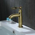 thumbnail image 3 of Grifo de lavabo retro NQ de cobre estilo europeo, 3 of 4