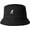 Black, variant on Men's Kangol Washed Bucket Hat