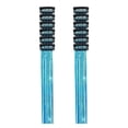 thumbnail image 1 of 12 piezas de pinzas de oropel para el cabello para niñas, extensiones de cabello brillantes con reflejos y purpurina Azul cielo, 1 of 8
