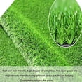 thumbnail image 4 of Artificial Grass, Lawn Landscape Faux Grass Rug, Outdoor Patio Grass Mat, Self-draining Pets Soft Grass Roll， Custom Size (Color : Blue-0.08ft, Size : 3.9x6.5ft), 4 of 8