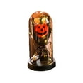 thumbnail image 1 of Bewildely Adorno de escritorio con elementos de Halloween, alegría festiva, regalo de Halloween, cristal luminoso exquisito Kits de decoración para fiestas Rojo, 1 of 6