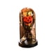 thumbnail image 1 of Advancent Ramo de cabeza de calabaza para un toque de espeluznante en la decoración, regalo de Halloween, adorno de escritorio de vidrio Kits de decoración para fiestas Rojo, 1 of 6