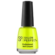 Salon Perfect Nail Polish, Neon Yellow, Va Va Vroom 549, 0.5 fl oz