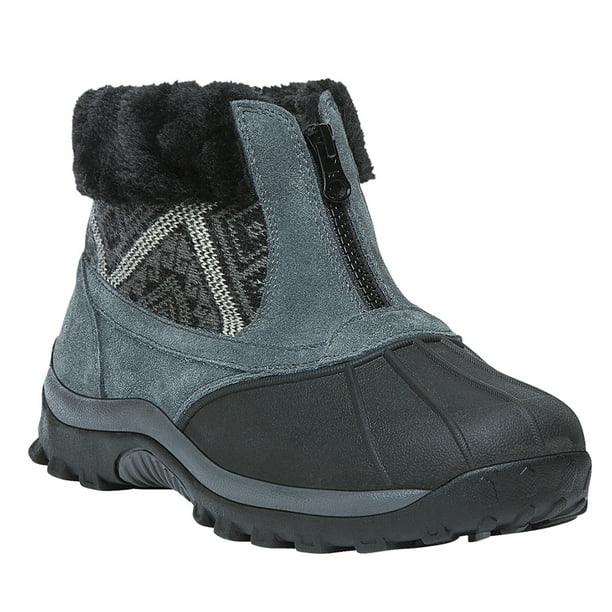 propét zip front blizzard boots