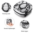 thumbnail image 3 of Easter Pad Bag Period Bag Small Travel Pouch - Ideal Sanitary Napkin Storage Solution for School - Velvet, Sponge, Oxford Fabric - 4.7x6.6x6.6 in, 3 of 6