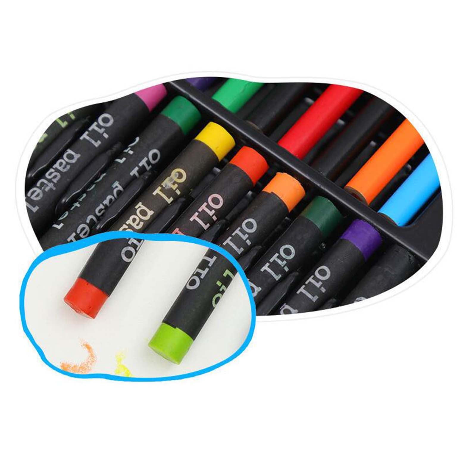 Black 150 Piece Art Painting Set For Kids Watercolor Brush Board Color Pen Kit Children Drawing