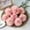 Dark Pink, variant on 6Pcs Artificial Chrysanthemum Ball Flowers Bouquets Single Stem Plastic Hydrangea Silk Flowers for Wedding Bouquets Party Home Garden Decor, Light Green