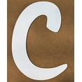 thumbnail image 3 of Unfinished Small Wood 15'' Tall Muthike Letters DIY N, Paintable Craft, 3 of 5