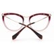 thumbnail image 4 of MIU MIU SMU 51P DHM-5P1 Burgundy SUNGLASSES 57-19-140mm B47mm Italy "READ", 4 of 6