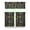 2065-浴帘72x72in-180x180cm工厂生产版102, variant on Cozy Mushroom Forest Curtains for Kitchen 3pcs Set, 27.5x24 inch Polyester Tier Panels and Valance, Fall Botanical Window Drapes for Rustic Holiday Home Decor