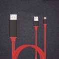 thumbnail image 1 of WHAMVOX usb c cable extension USB Charging Cable Metal Red 1Set for Tablets, 1 of 3