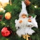 thumbnail image 4 of Adornos navideños de Papá Noel, bolsa de regalo, figura decorativa para mesa, decoración de nieve artificial, decoración colgante para árbol de Navidad, decoración navideña para el hogar,, 4 of 8