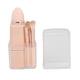 thumbnail image 3 of Kit de brochas de maquillaje, 8 en 1 mini juego de brochas de maquillaje de viaje mini juego de brochas de sombra de ojos rendimiento inigualable, 3 of 8