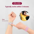 thumbnail image 7 of 2Pairs Magical Sickness Wristband, Anti-Nausea Acupressure Wrist Band for Nausea Relief, Dizziness and Vomiting from Car Boat Flying Travel Sickness (Blue), 7 of 7