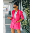 thumbnail image 4 of Sherrylily Women 2 Piece Set Open Front Long Sleeve Blazer and Short Pants Suit Sets, 4 of 6