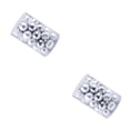 thumbnail image 1 of Yuarrent Adornos de bolas de árbol de Navidad, combinación de adornos de Bolas de plástico de 4cm, decoración de de fiesta en casa, 34 Uds. plata 2piezas Yuarrent CBP134894, 1 of 5