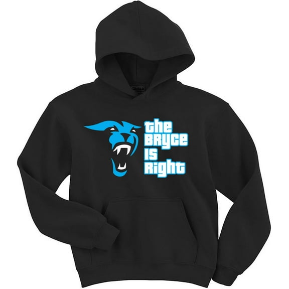 Bryce Young The Bryce Is Right Panthers Hooded Sweatshirt Hoodie