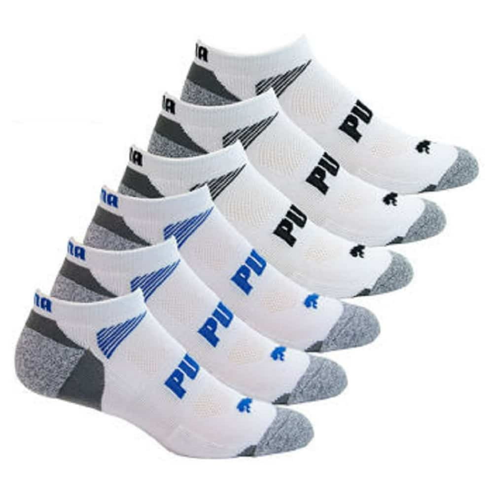 PUMA Puma Men's Low Cut All Sport No show 6 Pair Socks EXTENDED SIZE