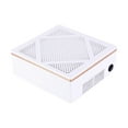 thumbnail image 1 of Colector de polvo de aspiradora de uñas de 60 W, succión de polvo de uñas de gran potencia con filtro, máquina de manicura profesional de fácil limpie Botón Blanco, 1 of 9