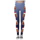 thumbnail image 3 of MKLEKYY Leggings de compresión deportiva para mujer con estampado navideño de fútbol, pantalones de yoga para fitness y entrenamientos., 3 of 4