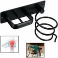 thumbnail image 4 of Soporte para secador de pelo de pared Soporte para secador de pelo Soporte para plancha de pelo Soporte para secador de pelo de pared Soporte para plancha de pelo Soporte para secador de pelo negro, 4 of 5
