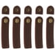 thumbnail image 2 of Juego de 5 correas de cuero con cierre de hebilla para bolsos artesanales Marrón claro, 2 of 9