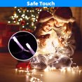 thumbnail image 3 of Welan Christmas Lights Outdoor,String Light 320 LED Waterfall Christmas Cone Tree Lights Christmas Toppers Fairy Lights with Remote for Yard Party Wedding Christmas Decor(8Modes,White）, 3 of 12