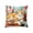D, variant on Outdoor Cushion Covers,Artistic Abstract Kitten and Floral Print Pillow Cover for Home Sofa Bedroom