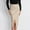 c01Beige, variant on Arnsht Women’s Faux Leather Slim Fit Skirt Summer Solid High Waisted Stretchy Pencil Skirts Front Slit Midi Skirt Brown L