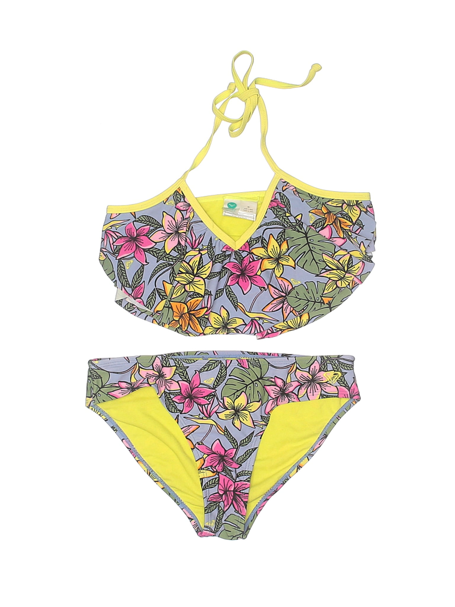 roxy two piece swimsuits