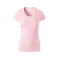 thumbnail image 3 of Hat and Beyond Womens Classic All Season Fashion Athleisure Low Scoop Neck Short Sleeved Tee Shirt, 3 of 7