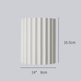 thumbnail image 7 of Bedroom Wall Lamp Home Entrance Aisle Living Room Lamp Resin Wall Lamp Indoor Wall Lamp Bedside Lamp (White), 7 of 7