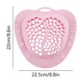 thumbnail image 3 of Silica Gel Mesh Bra Laundry Bag for Washer & Dryer | Rust-Proof Locking Design Fits All Cup Sizes A-D | Lingerie Wash Bag for Travel & Home Use | 22.5x22x6.2cm, 3 of 6