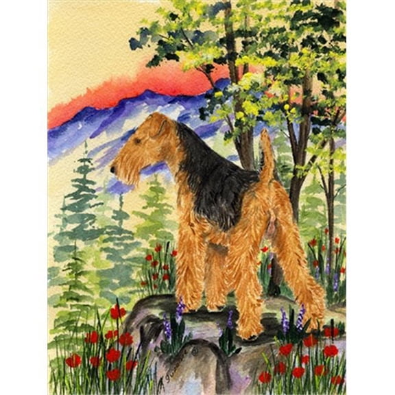 Lakeland Terrier Flag - Garden Size, 11 x 15 in.