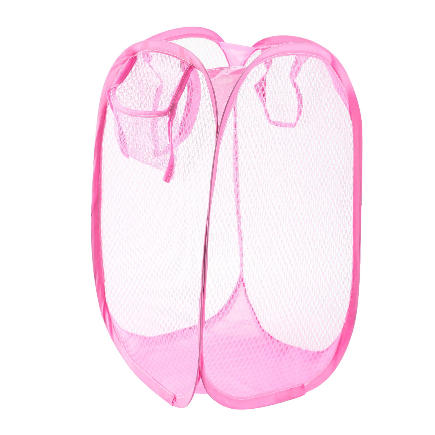 NewHome 3Pcs PopUp Laundry Hampers Foldable Mesh Hamper Clothes Laundry Basket w/ Handles for