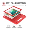thumbnail image 6 of AVAWO Kids Case for iPad 9.7 2017/2018 & iPad Air 2 - with Screen Protector, Light Weight Shock Proof Handle Stand Kids Case for 9.7-inch iPad 5th & 6th Gen, iPad Air 1 & iPad Air 2 - Red, 6 of 10