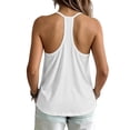 thumbnail image 5 of Tank Tops with Built in Bras for Women, Loose Fit Flowy Cami Top,L, 5 of 8