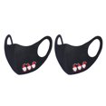 thumbnail image 2 of Wweixi Christmas-Themed Cosplay Facial Mask Dustproof Elastic Ear Wearing Face Cover with Filter Type E E 2Set, 2 of 6