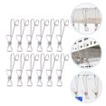 thumbnail image 3 of 20Pcs Household Hook Rack Bathroom Clip Towels Clip Hanger Home Room Clip, 3 of 8