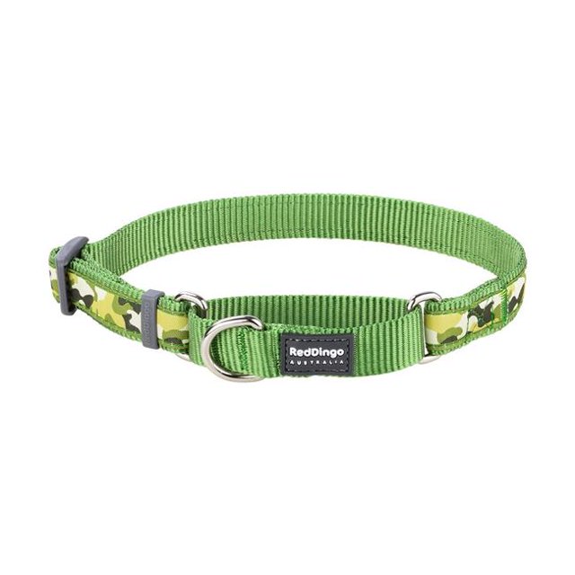 Red Dingo MC-CF-GR-25 Martingale Design Camouflage Green - Large