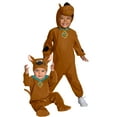 thumbnail image 3 of RUBIES II Scooby Doo Fancy-Dress Costume with Plush Headpiece for Age 12-18 Months, 12-18M, 3 of 6